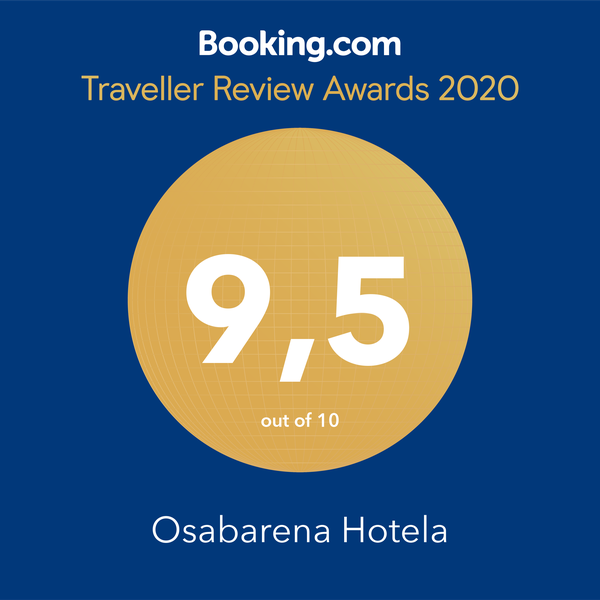 Osabarena Hotela, Booking Guest Reviews Awards